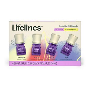 Lifelines Essential Oil Blends 4 pk - In Bloom