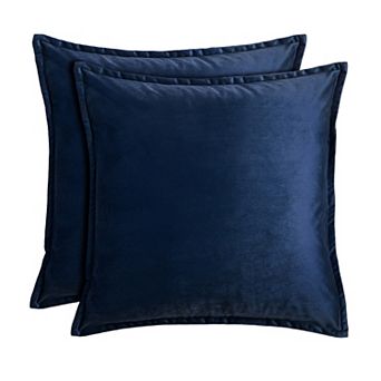 Velvet Throw Pillows 2 pc Set