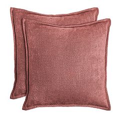 Harper Lane Maxine Chenille Throw Pillow, Purple, 18x18