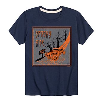 Boys 8-20 Hot Wheels Spooky Ride Graphic Tee