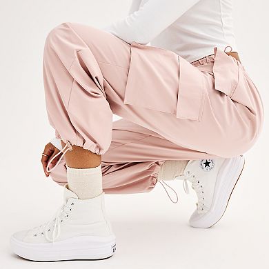 Juniors' Zoe By Zoe+Phoebe Parachute Pants