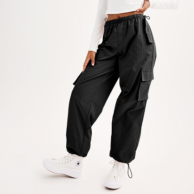Juniors' Zoe By Zoe+Phoebe Parachute Pants