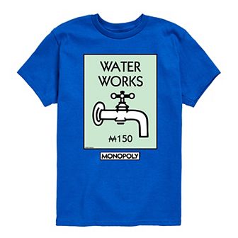 Boys 8-20 Monopoly Waterworks Graphic Tee