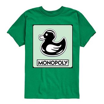 Boys 8-20 Monopoly Duck Token Graphic Tee
