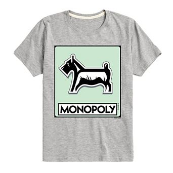 Boys 8-20 Monopoly Dog Token Graphic Tee