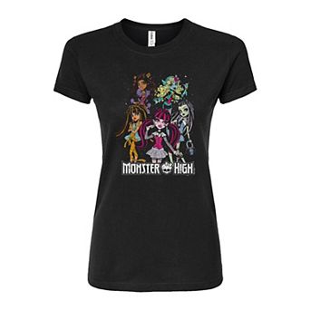 Juniors' Monster High Class Of 2010 Fitted Graphic Tee