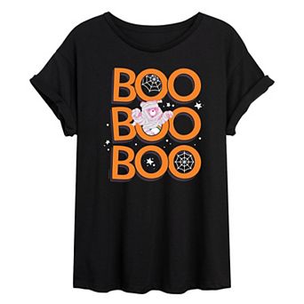 Juniors' Care Bears BOO Oversized Graphic Tee