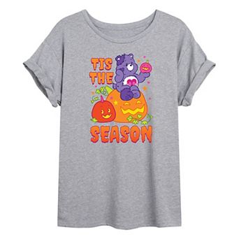 Juniors' Care Bears Tis The Season Oversized Graphic Tee
