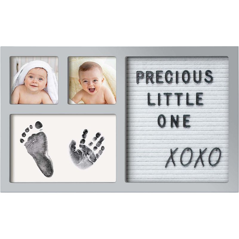 KeaBabies Inkless Baby Hand And Footprint Kit Frame, Mess Free Baby Picture  Frame for Newborn