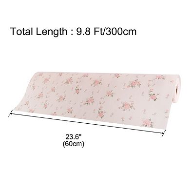 Rose Pattern Drawer Table Mat Drawer Liner Wardrobe Shelf Pad