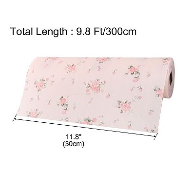 Rose Pattern Drawer Table Mat Drawer Liner Wardrobe Shelf Pad