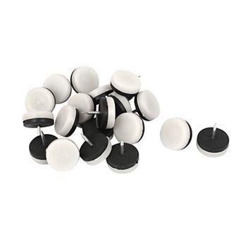 20 pc Chair Table Furniture Leg Bottom Feet Glides Slide Wood Floor Protector