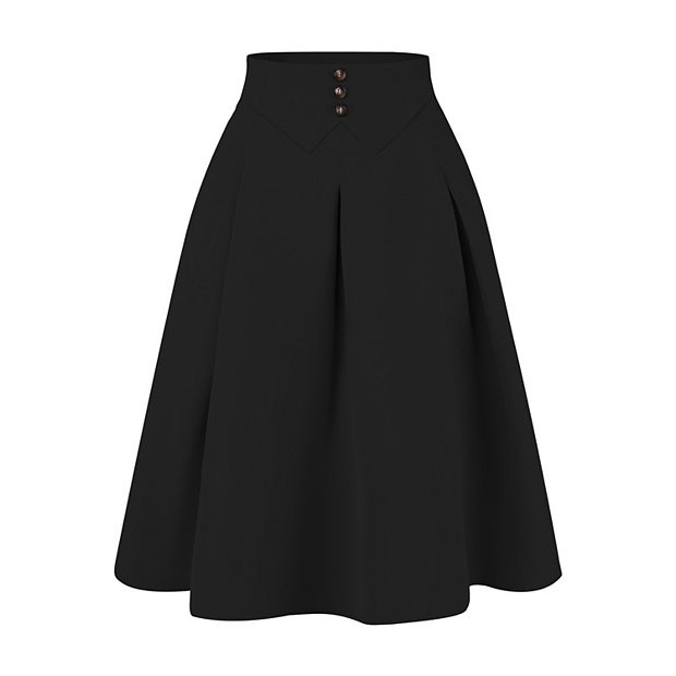 【タグ付き未使用】ollun side button pleated skirt DUNST | Side Buckle Pleated Mini Skirt | Women | Lane Crawford