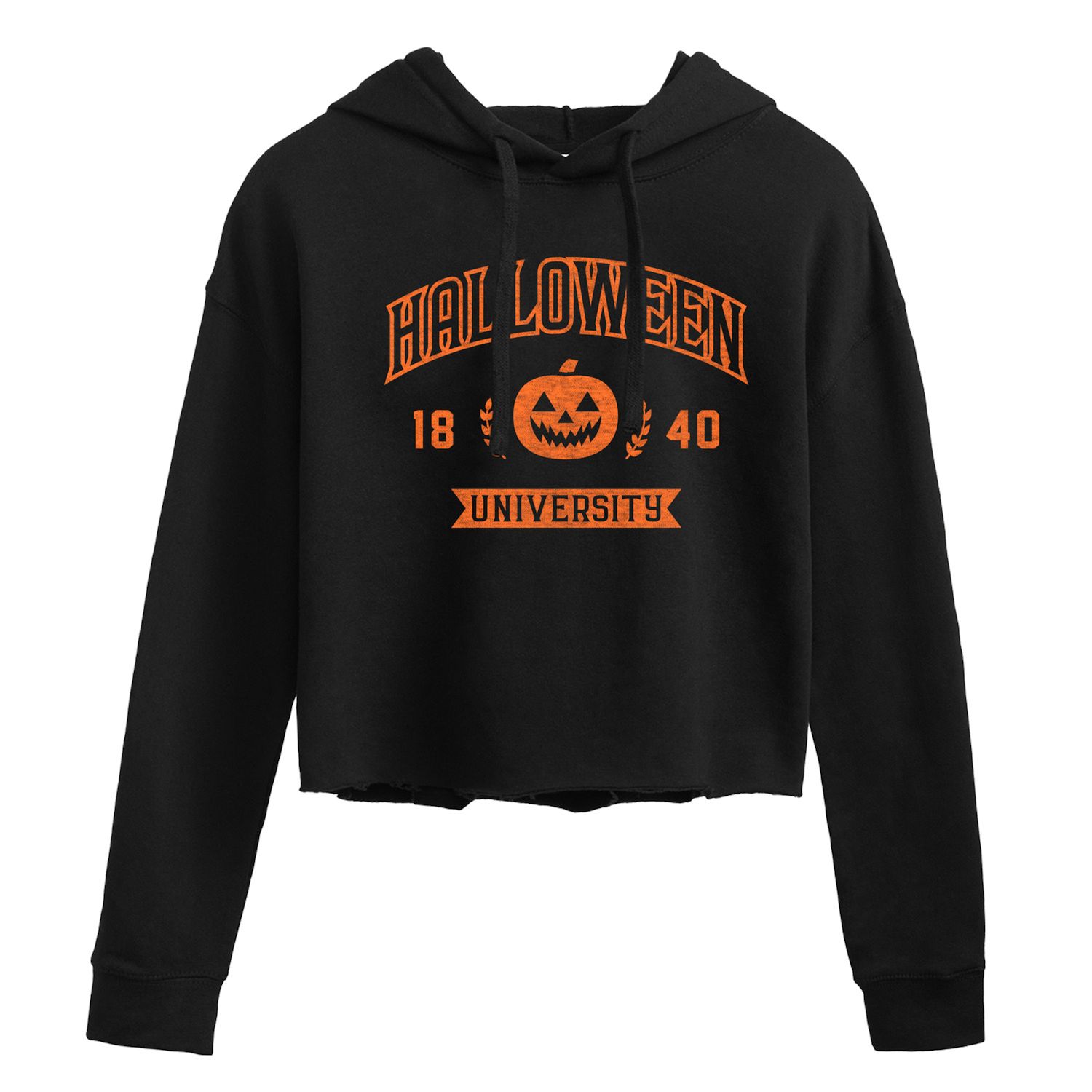 Halloween discount cropped hoodie