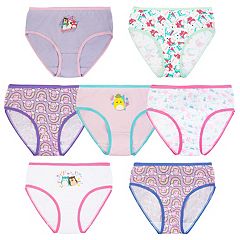 Zamplinka Little Girl Underwears Soft 100% Cotton Panties Little Girls'  Undies Assorted Underwear (Pack of 6) Size 6 - Yahoo Shopping