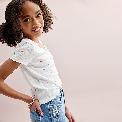 Girls 7-16 Levi's® Floral Ditsy Sweetheart Top