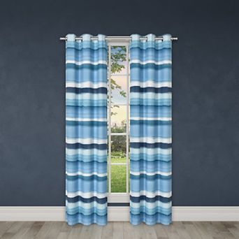 Royal Court Balboa 84" Set of 2 Grommet Window Curtain Panels