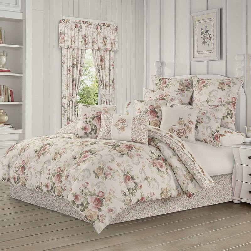 Chablis Comforter Rose Gold Set Queen