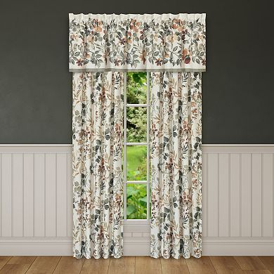 Royal Court Evergreen 84" Set of 2 Window Curtain Panels