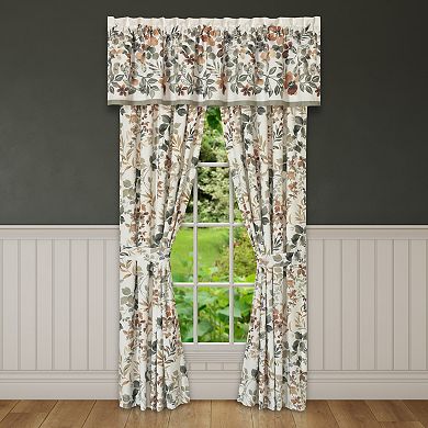 Royal Court Evergreen 84" Set of 2 Window Curtain Panels