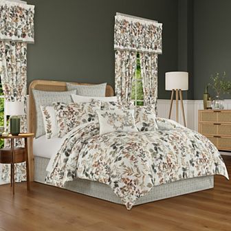 Royal Court Evergreen 4 pc Comforter and Euro Sham Set