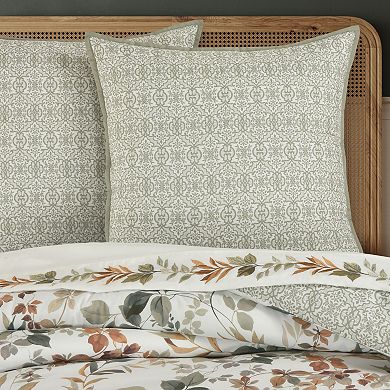 Royal Court Evergreen 4-piece Comforter and Euro Sham Set