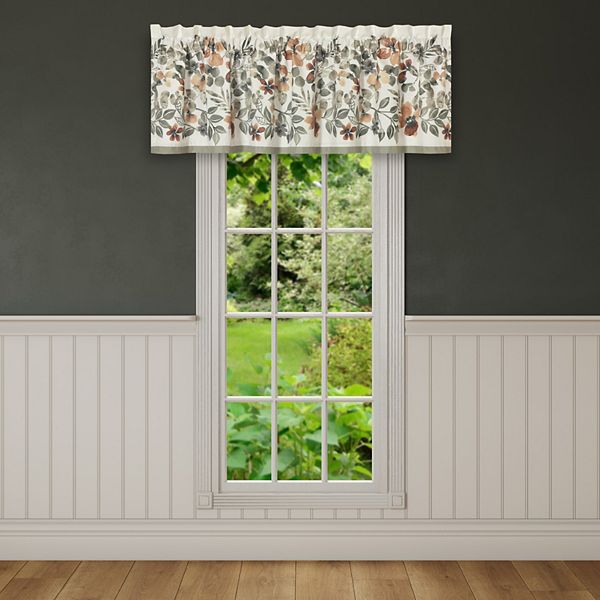 Royal Court Evergreen Window Straight Valance