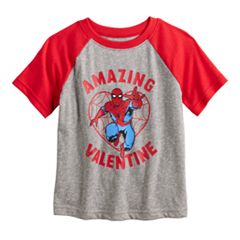 Baby & Toddler Boy Jumping Beans® Spider-Man Valentine's Day Raglan Graphic Tee, 14 february valentine day