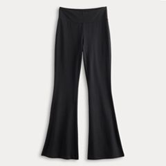 Jockey Generation™ Women's Cotton Stretch Flare Lounge Pants - Black S