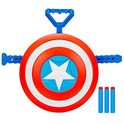 Hasbro Marvel Mech Strike Mechasaurs Captain America Redwing NERF
