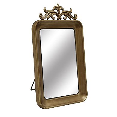 Metal Frame Mirror Table Decor