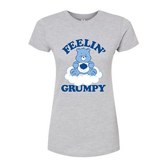 Juniors' Care Bears Feelin Grumpy Fitted Tee