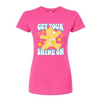 Juniors' Care Bears Get Your Shine On Fitted Tee
