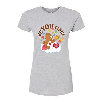 Juniors' Care Bears Be You Tiful Fitted Tee