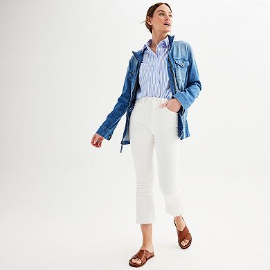 Women's Sonoma Goods For Life® Oversized Popover Shirt