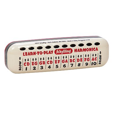 Schylling Learn-To-Play Harmonica