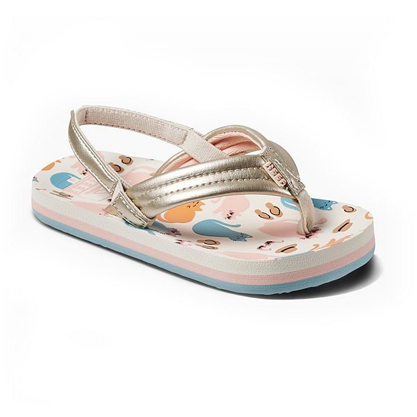 REEF Little Ahi Kids Sandals - Cool Cats (5 T)