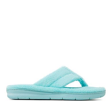 Women's Dearfoams Wrenley Terry Thong Slippers