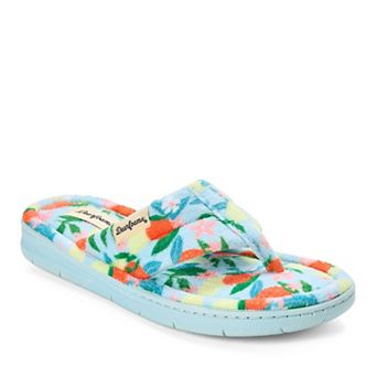 Women's Dearfoams Wrenley Terry Thong Slippers