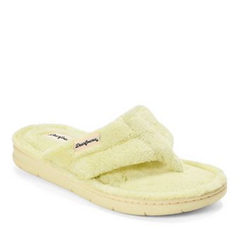 Women's Dearfoams Wrenley Terry Thong Slippers