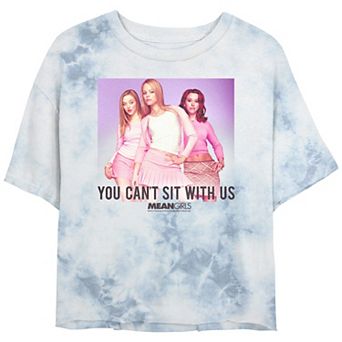 Juniors' Mean Girls You Can't Sit With Us Crop Top Graphic Tee