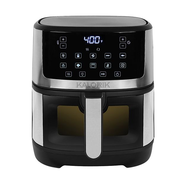 Kalorik® Stainless Steel 5-qt. Touchscreen Air Fryer