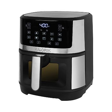 Kalorik® Stainless Steel 5-qt. Touchscreen Air Fryer