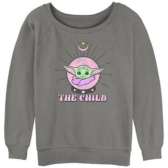 Juniors' Star Wars The Mandalorian The Child Orb Graphic Tee