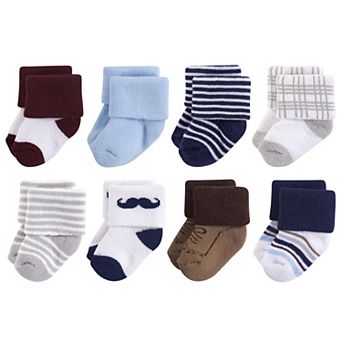 Little Treasure Baby Boy Newborn Socks, Dapper Dude