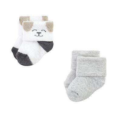 Infant Boys Grow With Me Socks 12pk, Dog