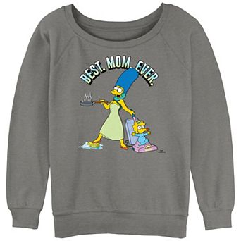 Juniors' The Simpsons Best Mom Ever Graphic Tee