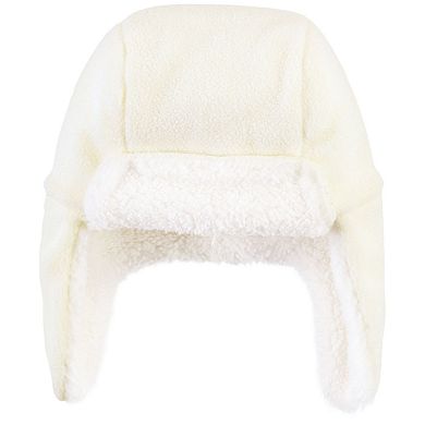 Hudson Baby Unisex Baby Trapper Hat, Mitten and Bootie Set, Giraffe, 18-24 Months