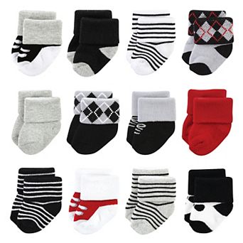 Little Treasure Infant Boy Newborn Socks, Tuxedo