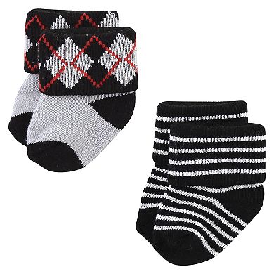 Little Treasure Infant Boy Newborn Socks, Tuxedo